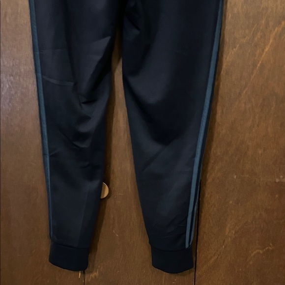 Adidas Navy Joggers with Stripes Medium - Picture 10 of 14